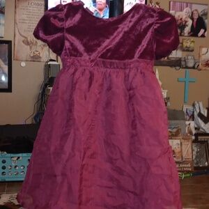 Little Lindsey, 18 Months, Red Velvet Dress